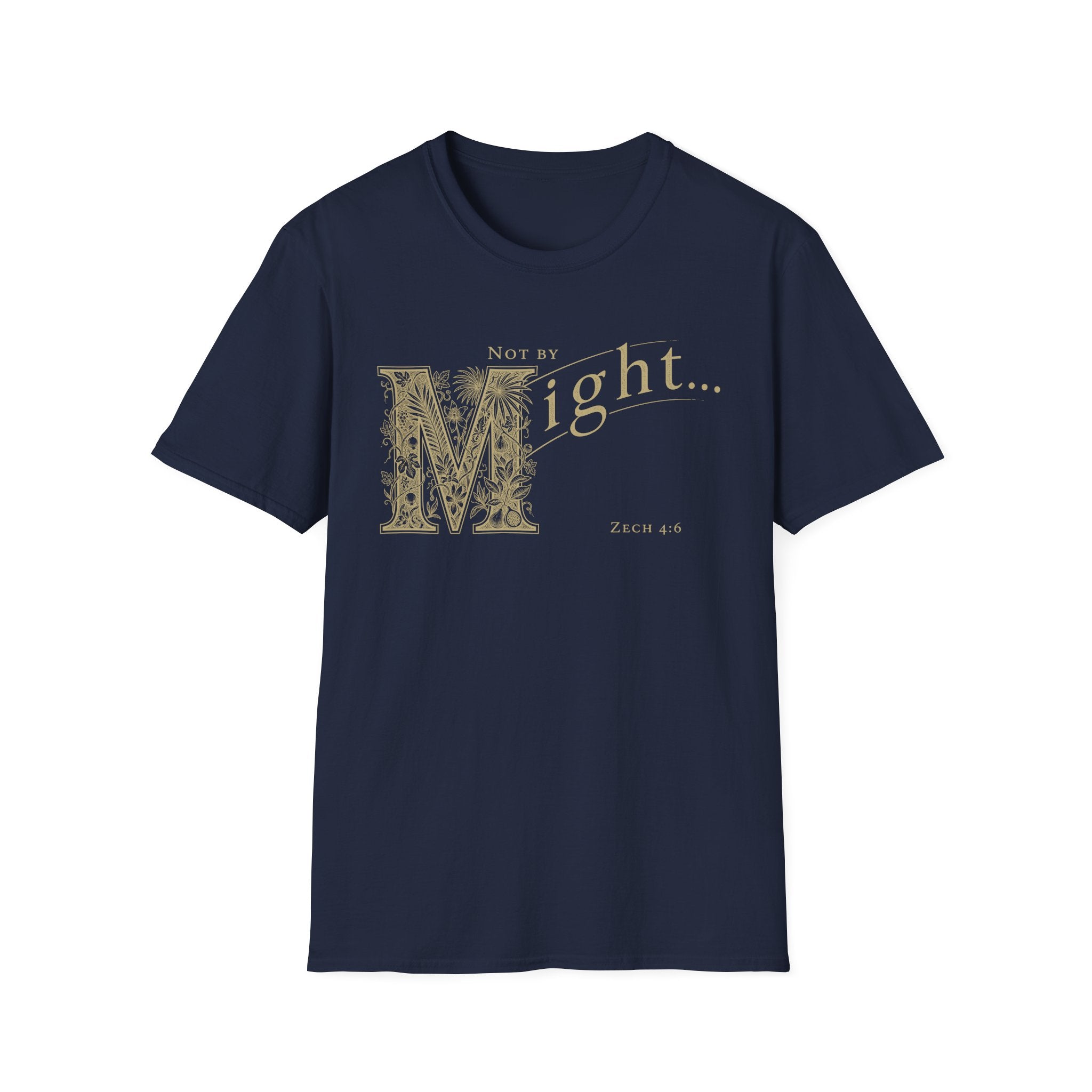 Not by Might T-Shirt